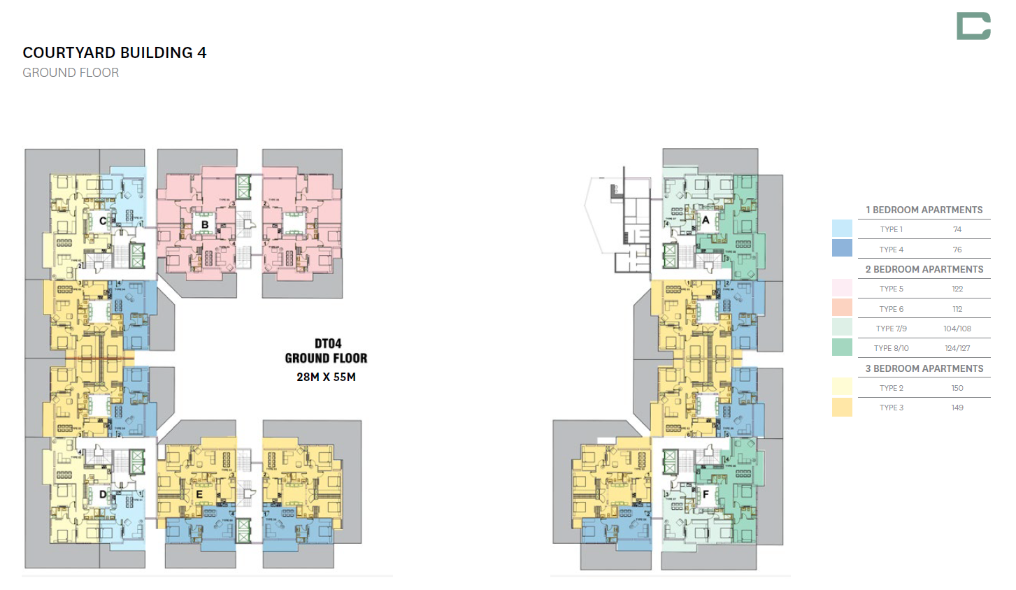 Floor Plan - كمبوند بلوم فيلدز المستقبل سيتي تطوير مصر العقارية - Bloomfields Mostakbal City Compound