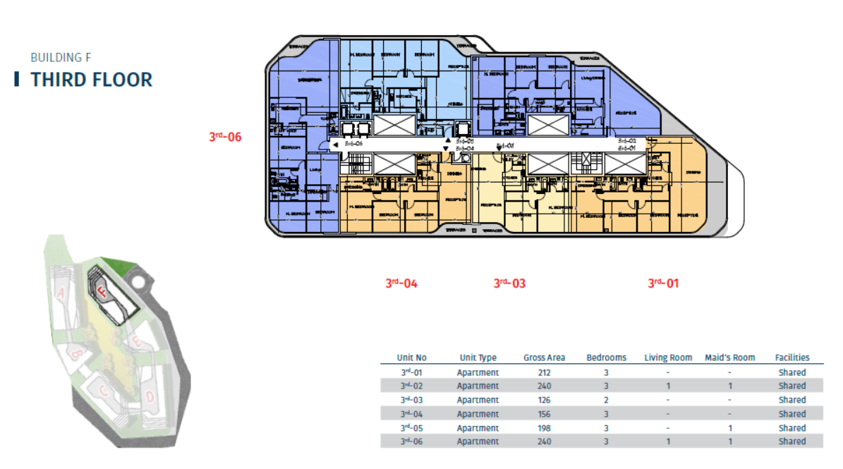 Floor Plan - كمبوند بلوم فيلدز مدينة المستقبل تطوير مصر العقارية - Bloomfields Mostakbal City Compound