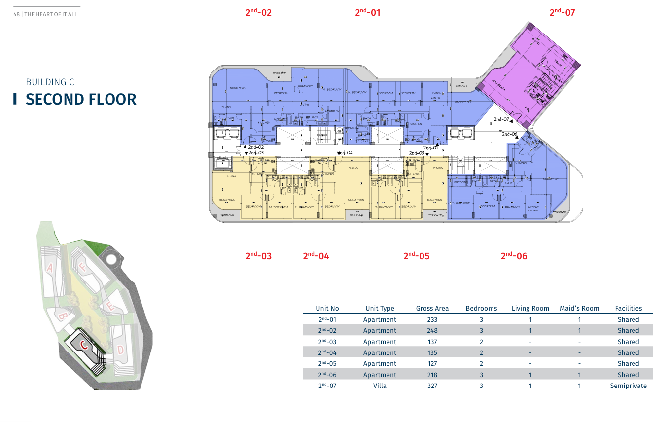 Floor Plan - كمبوند بلوم فيلدز المستقبل سيتي تطوير مصر العقارية - Bloomfields Mostakbal City Compound