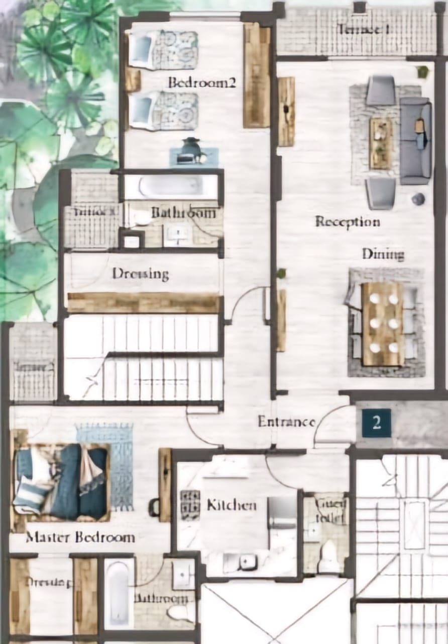 Floor Plan - كمبوند لافينير صبور المستقبل سيتي - Lavenir Sabbour Mostakbal City Compound