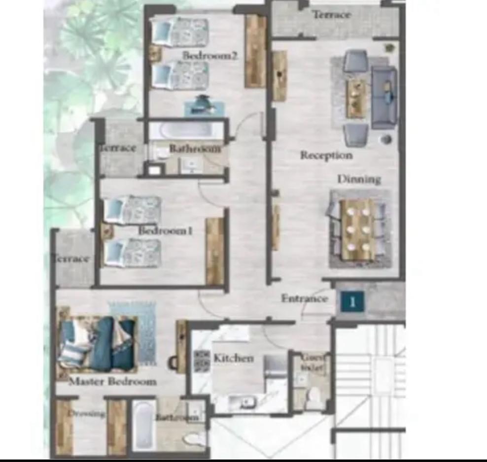 Floor Plan - كمبوند لافينير صبور المستقبل سيتي - Lavenir Sabbour Mostakbal City Compound