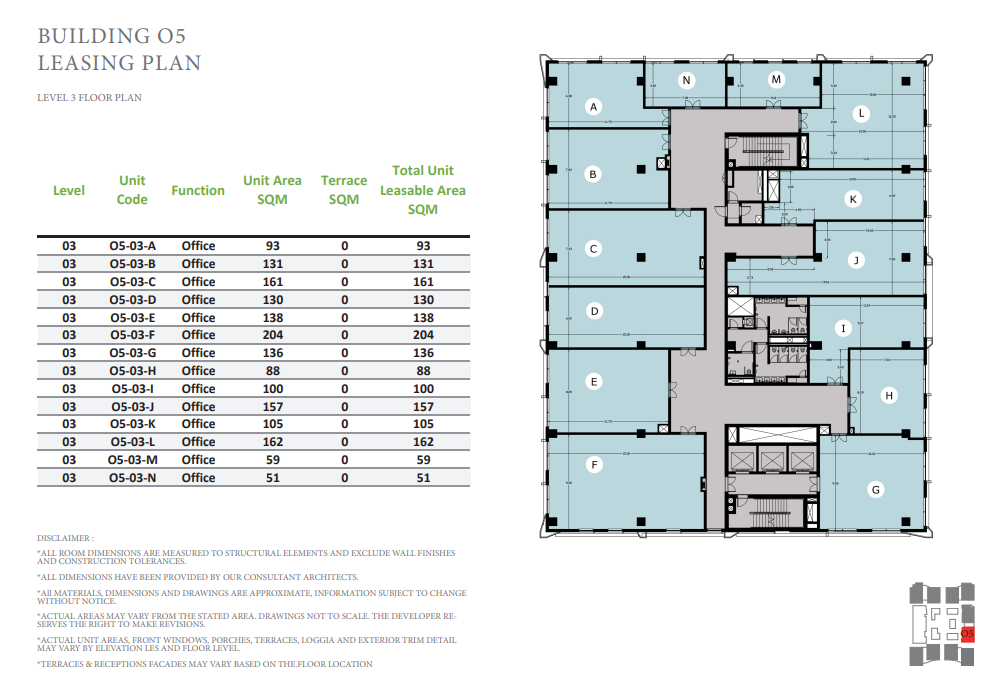 Plan 19 - Central New Cairo Mall SED Real Estate