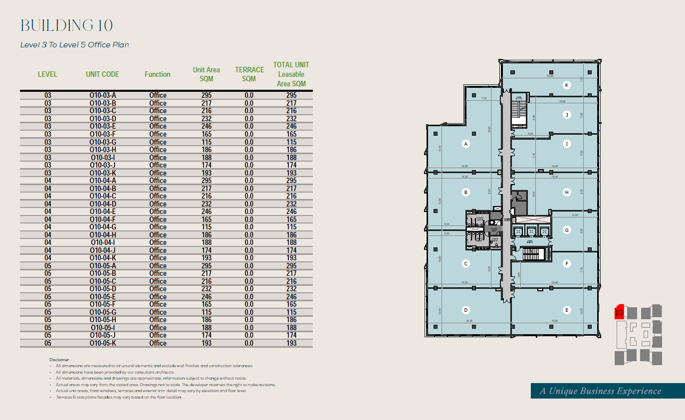 Plan 12 - Central New Cairo Mall SED Real Estate