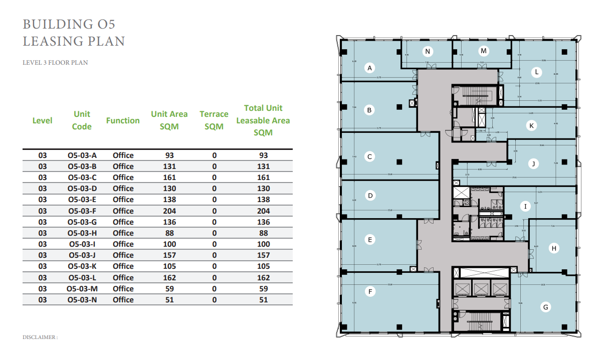 Plan 16 - Central New Cairo Mall SED Real Estate