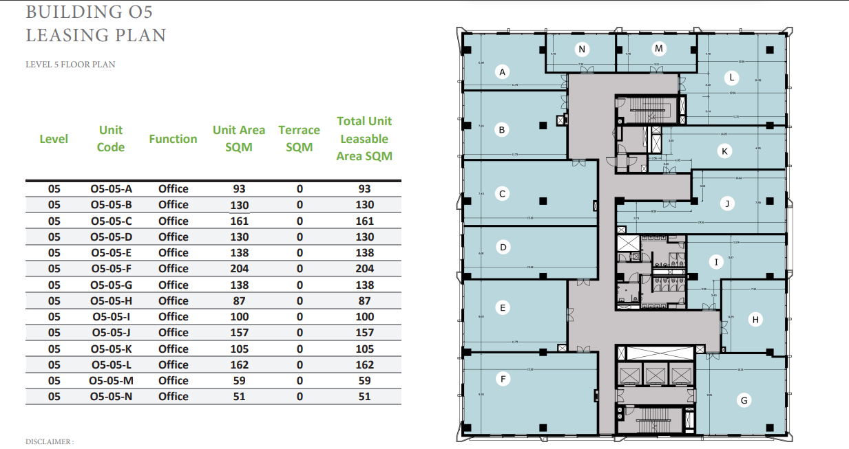 Plan 27 - Central New Cairo Mall SED Real Estate