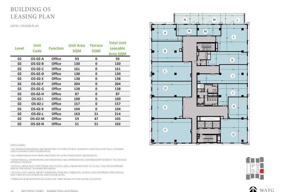 Plan 22 - Central New Cairo Mall SED Real Estate
