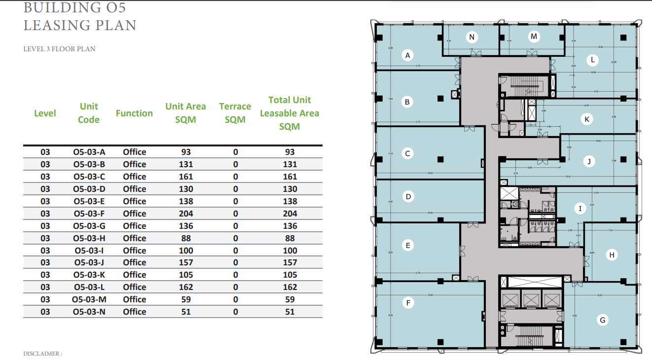 Plan 23 - Central New Cairo Mall SED Real Estate