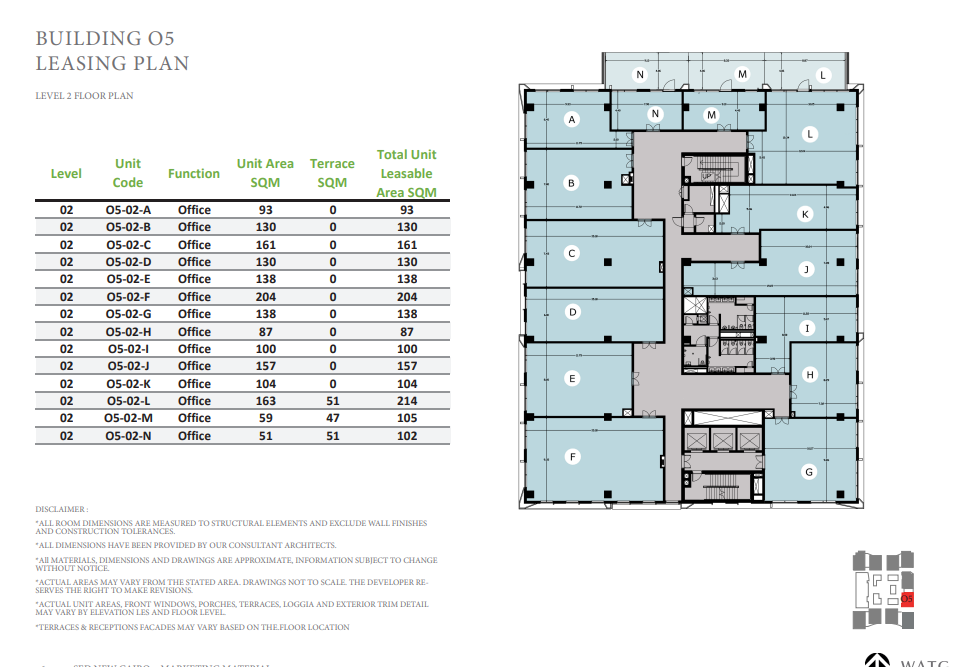 Plan 33 - Central New Cairo Mall SED Real Estate