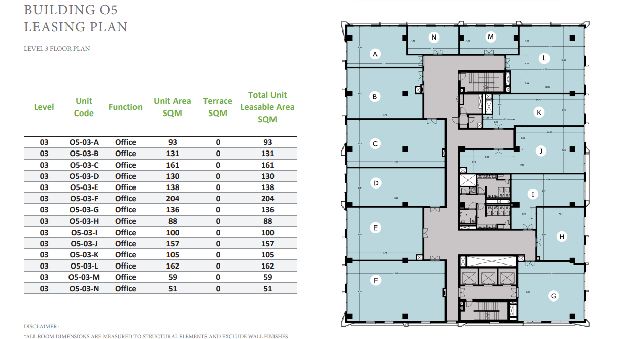 Plan 51 - Central New Cairo Mall SED Real Estate