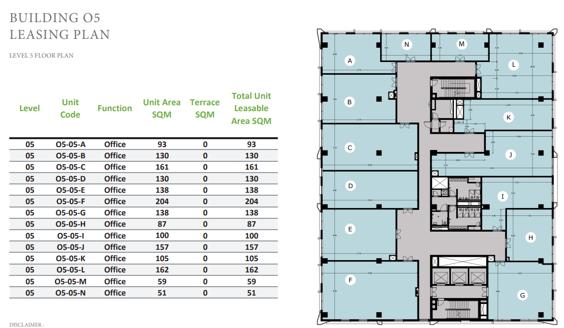 Plan 15 - Central New Cairo Mall SED Real Estate
