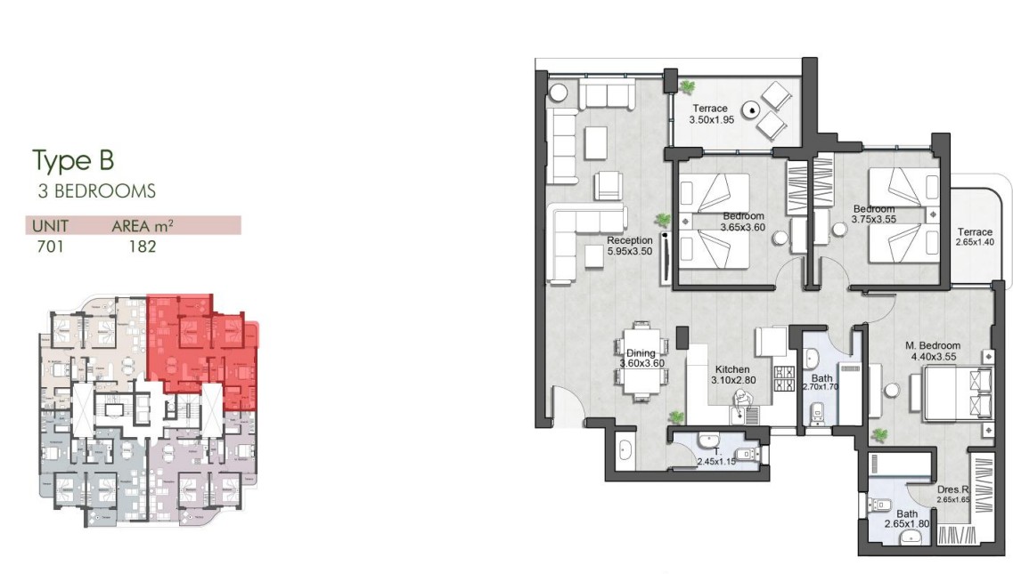 Floor Plan - Talah New Capital Compound New Plan Developments