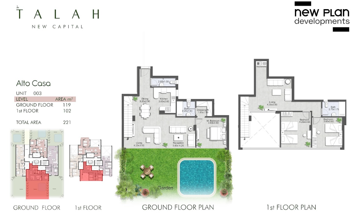 Floor Plan - Talah New Capital Compound New Plan Developments
