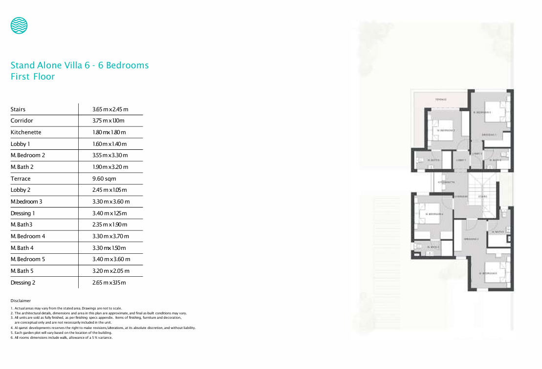 Floor Plan - قرية سيزن الساحل الشمالي القمزي للتطوير العقاري - Seazen North Coast