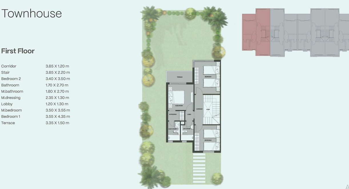 Floor Plan - قرية سيزن الساحل الشمالي القمزي للتطوير العقاري - Seazen North Coast