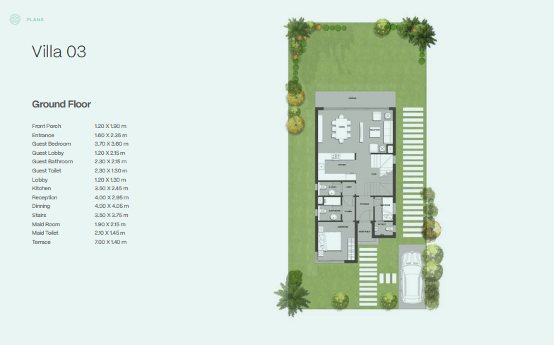 Floor Plan - قرية سيزن الساحل الشمالي القمزي للتطوير العقاري - Seazen North Coast