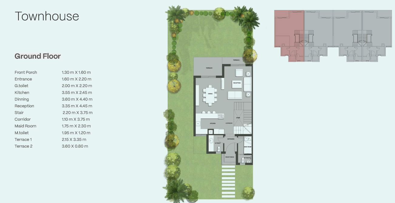 Floor Plan - قرية سيزن الساحل الشمالي القمزي للتطوير العقاري - Seazen North Coast