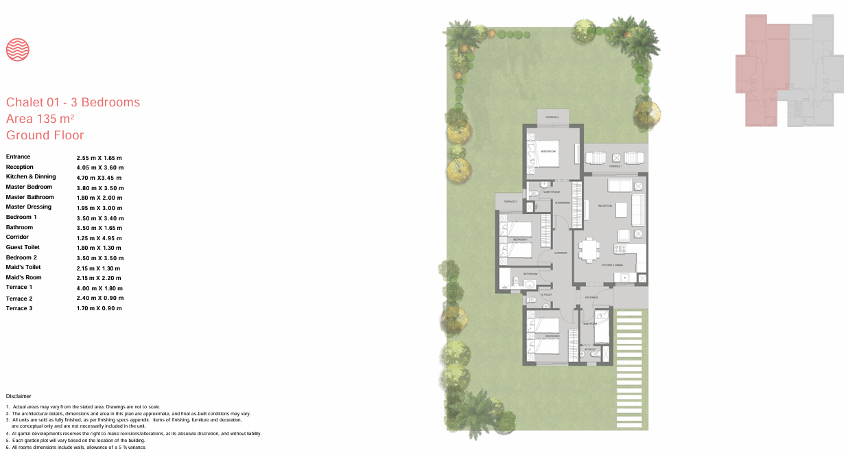 Floor Plan - قرية سيزن الساحل الشمالي القمزي للتطوير العقاري - Seazen North Coast