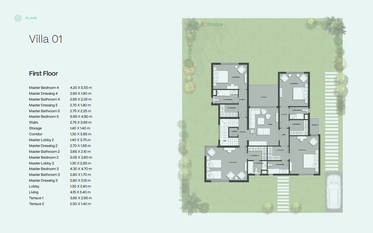 Floor Plan - قرية سيزن الساحل الشمالي القمزي للتطوير العقاري - Seazen North Coast