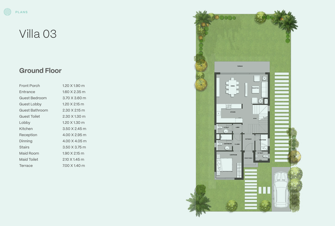 Floor Plan - قرية سيزن الساحل الشمالي القمزي للتطوير العقاري - Seazen North Coast