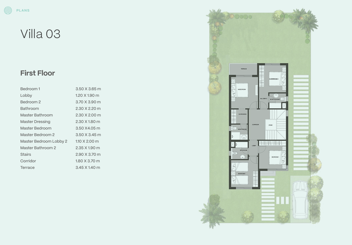 Floor Plan - قرية سيزن الساحل الشمالي القمزي للتطوير العقاري - Seazen North Coast