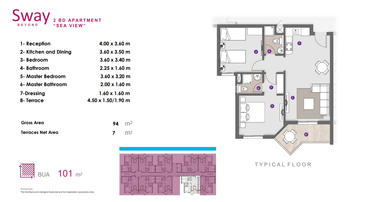 Floor Plan - Dose North Coast Village Akam Developments