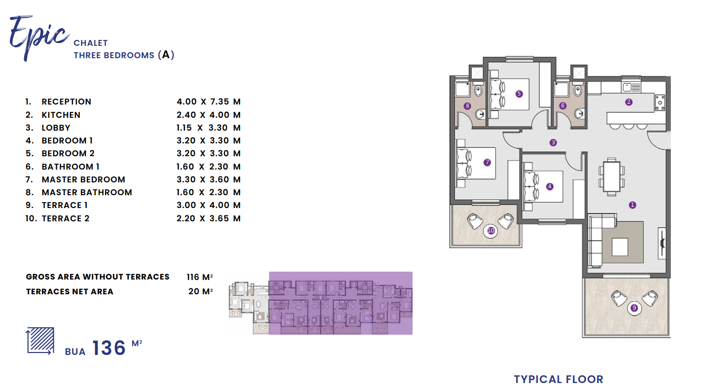 Floor Plan - Dose North Coast Village Akam Developments