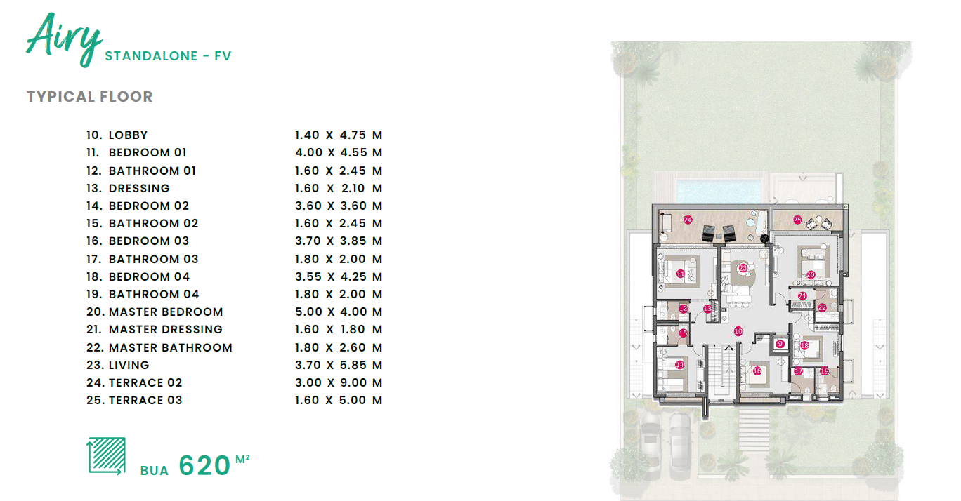 Floor Plan - قرية دوس الساحل الشمالي اكام للتطوير العقاري - Dose North Coast Village