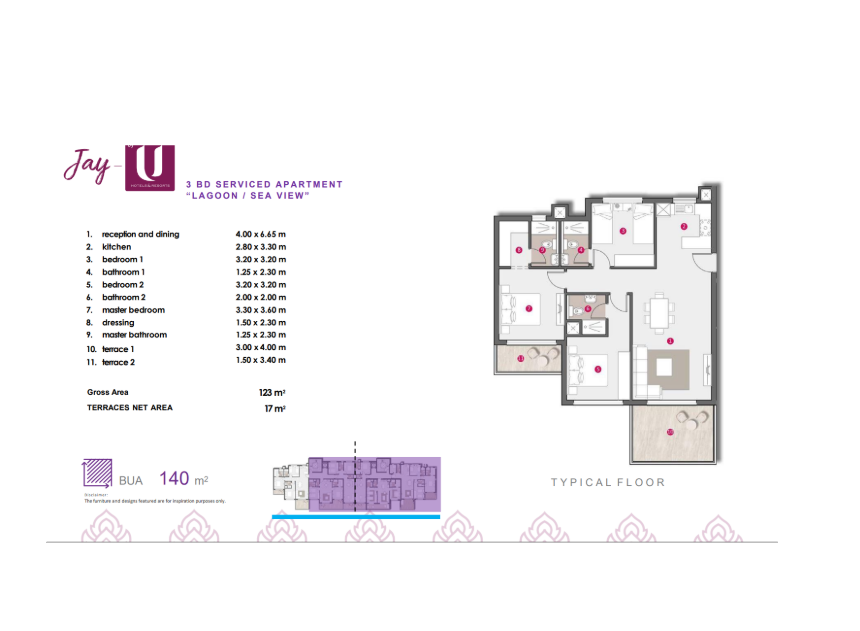 Plan 43 - Dose North Coast Village Akam Developments