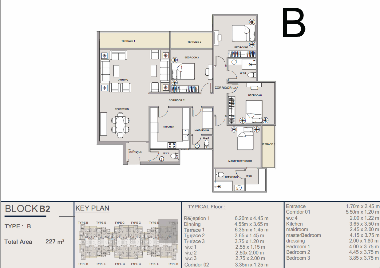 Plan 18 - Right New Capital Compound Emaar Rizk Development