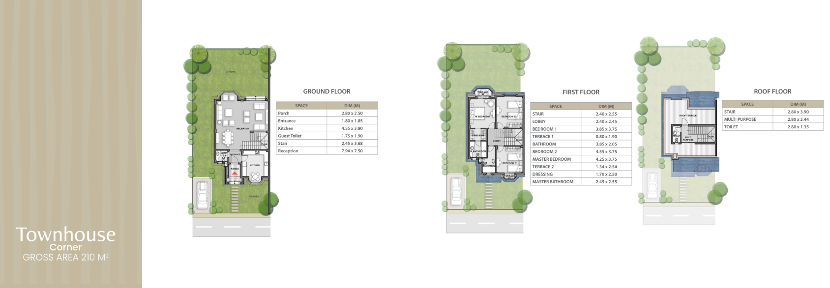 Floor Plan - كمبوند ماونتن فيو 4 اكتوبر بارك - Mountain View 4 October Park Compound