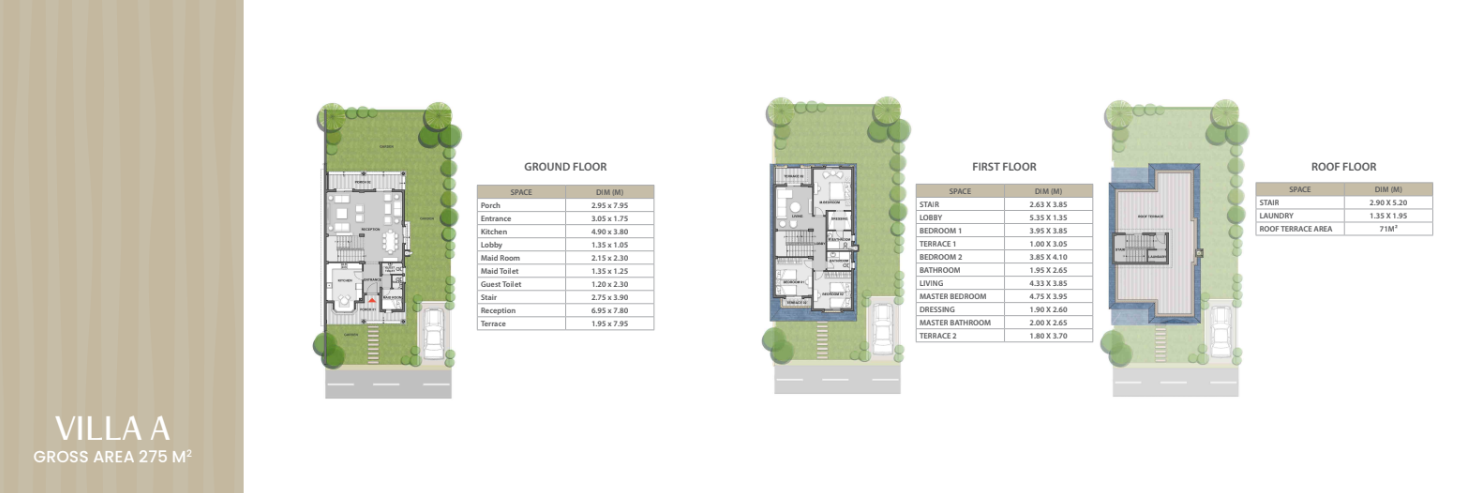 Floor Plan - كمبوند ماونتن فيو 4 اكتوبر بارك - Mountain View 4 October Park Compound