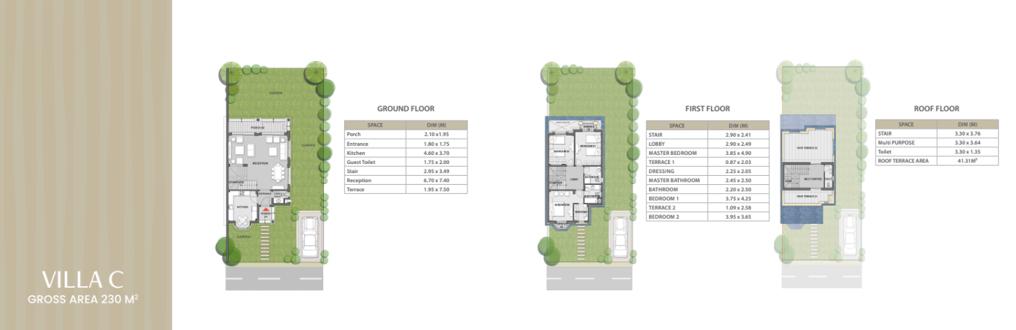 Floor Plan - كمبوند ماونتن فيو 4 اكتوبر بارك - Mountain View 4 October Park Compound