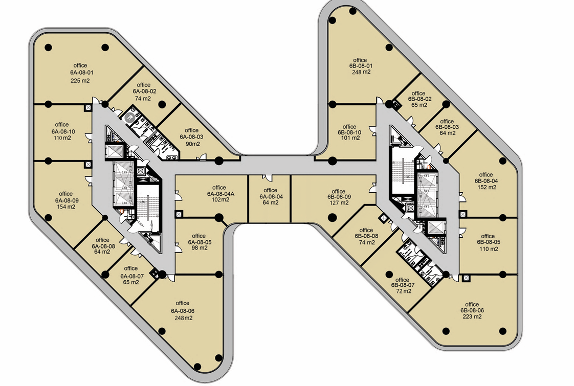Floor Plan - The Ark Business District New Cairo Compound