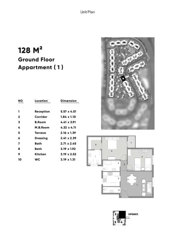 Apartment - Suli Golf Residence New Capital Compound UC Real Estate