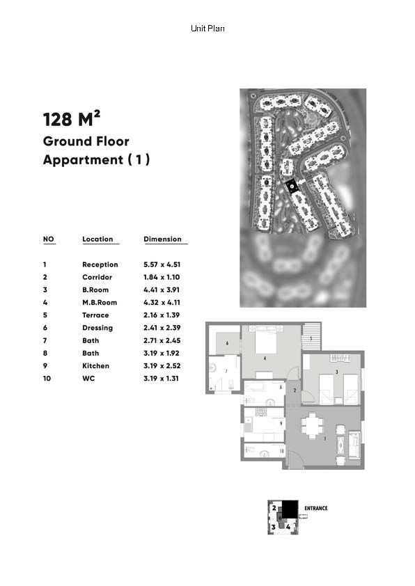 Floor Plan - Suli Golf Residence New Capital Compound UC Real Estate
