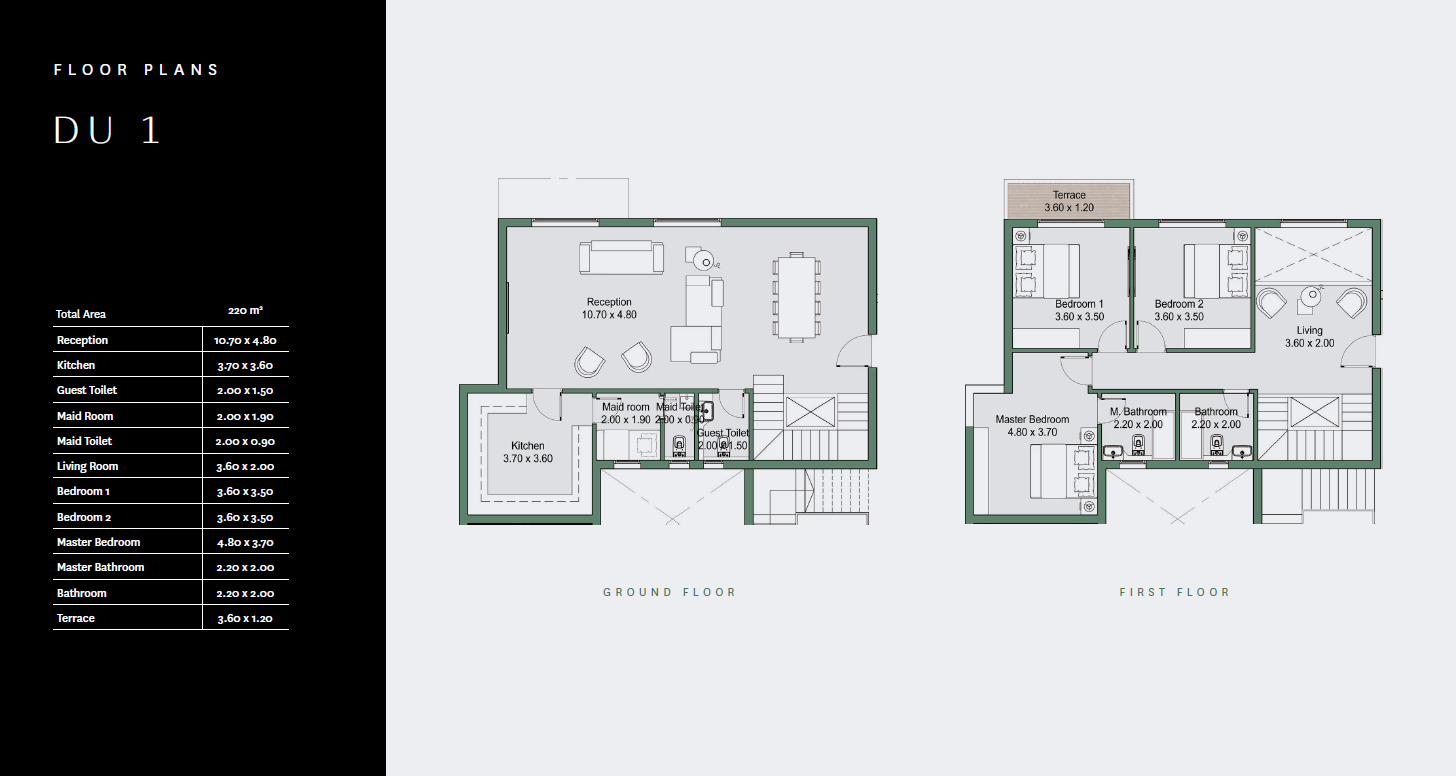 Floor Plan - Rivers El Shaikh Zayed Compound Tatweer Misr Real Estate