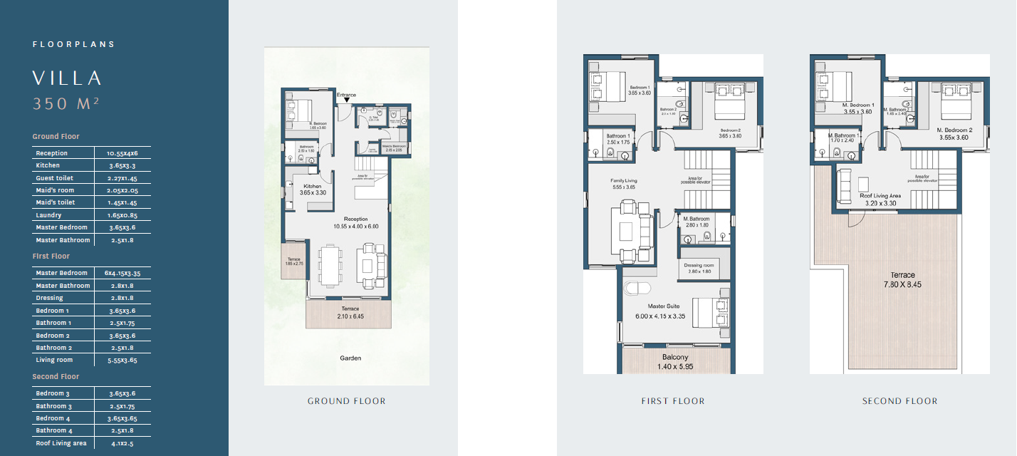 Floor Plan - Rivers El Shaikh Zayed Compound Tatweer Misr Real Estate