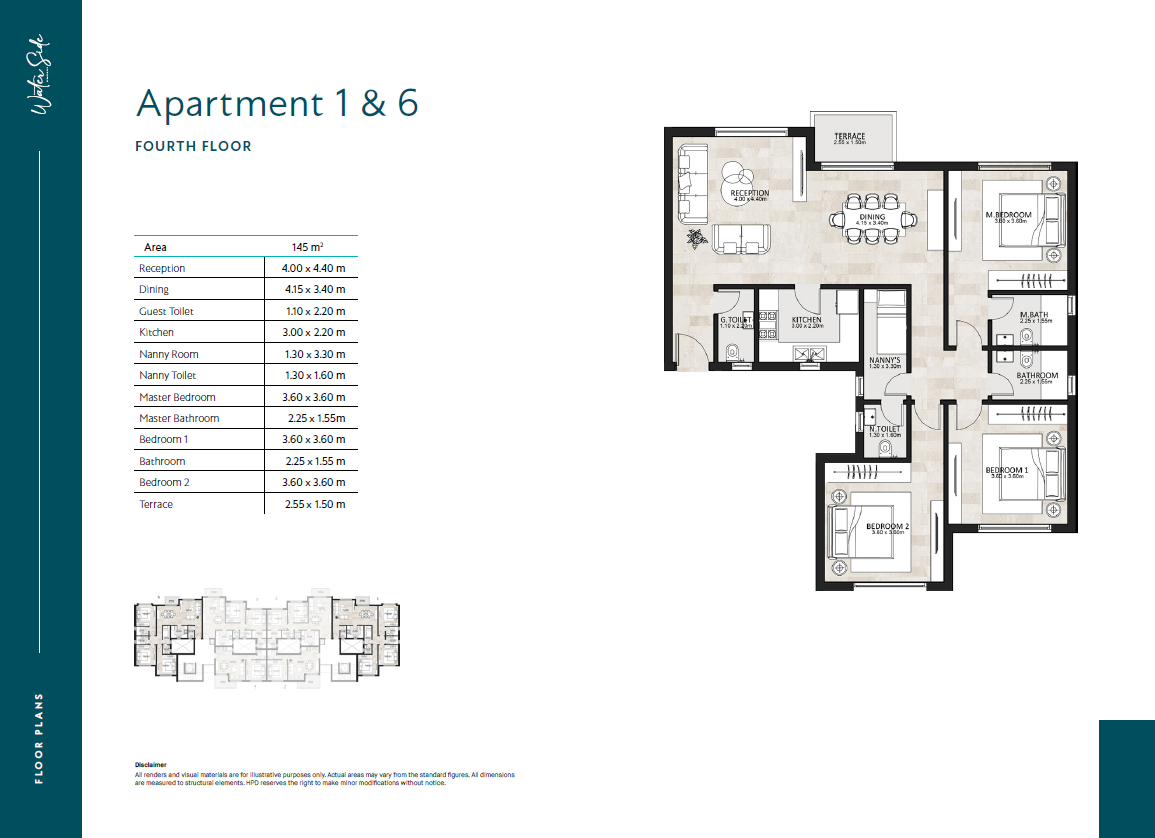 Floor Plan - Garden Lakes October Compound Hyde Park Developments