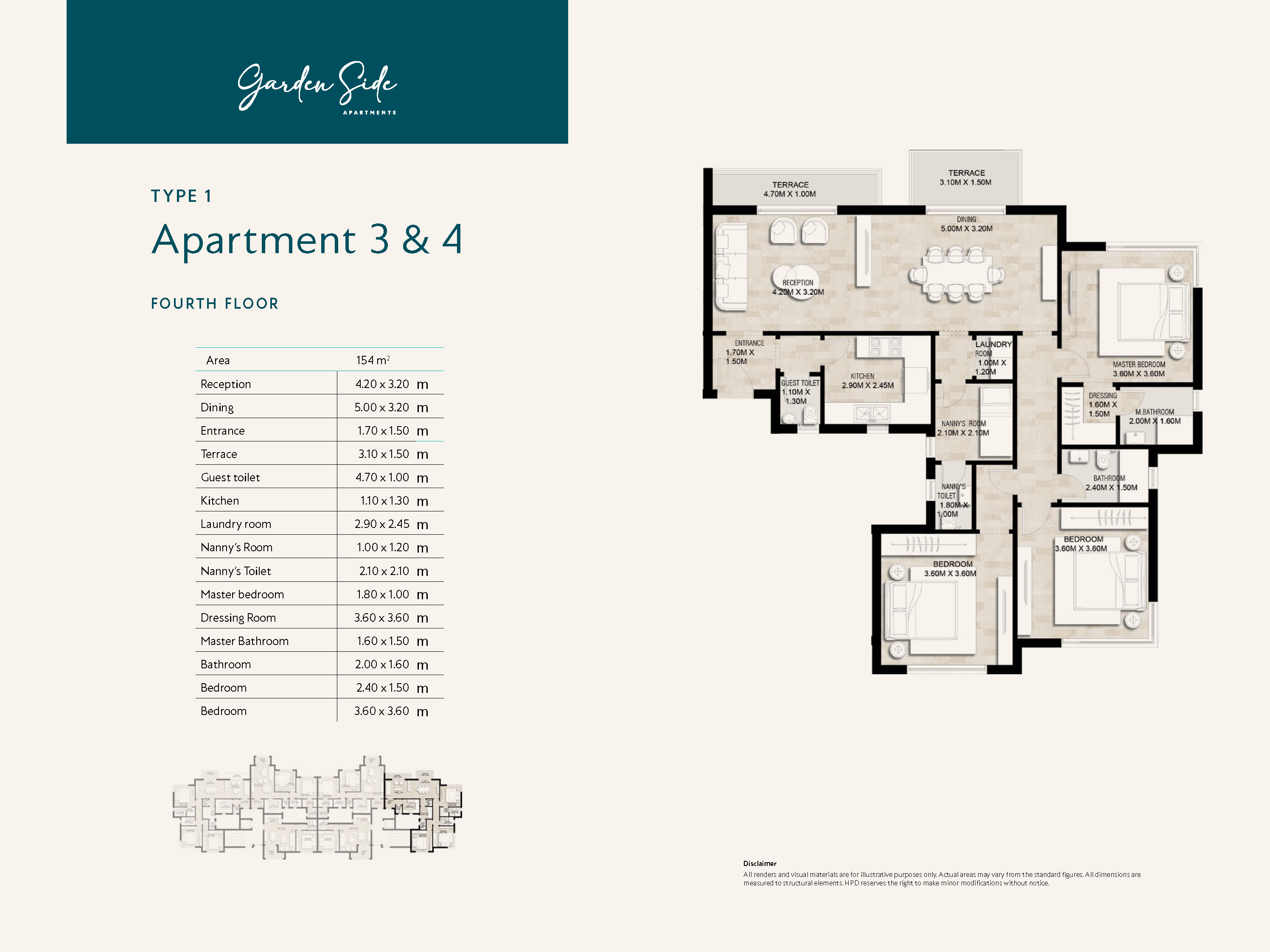 Floor Plan - Garden Lakes October Compound Hyde Park Developments