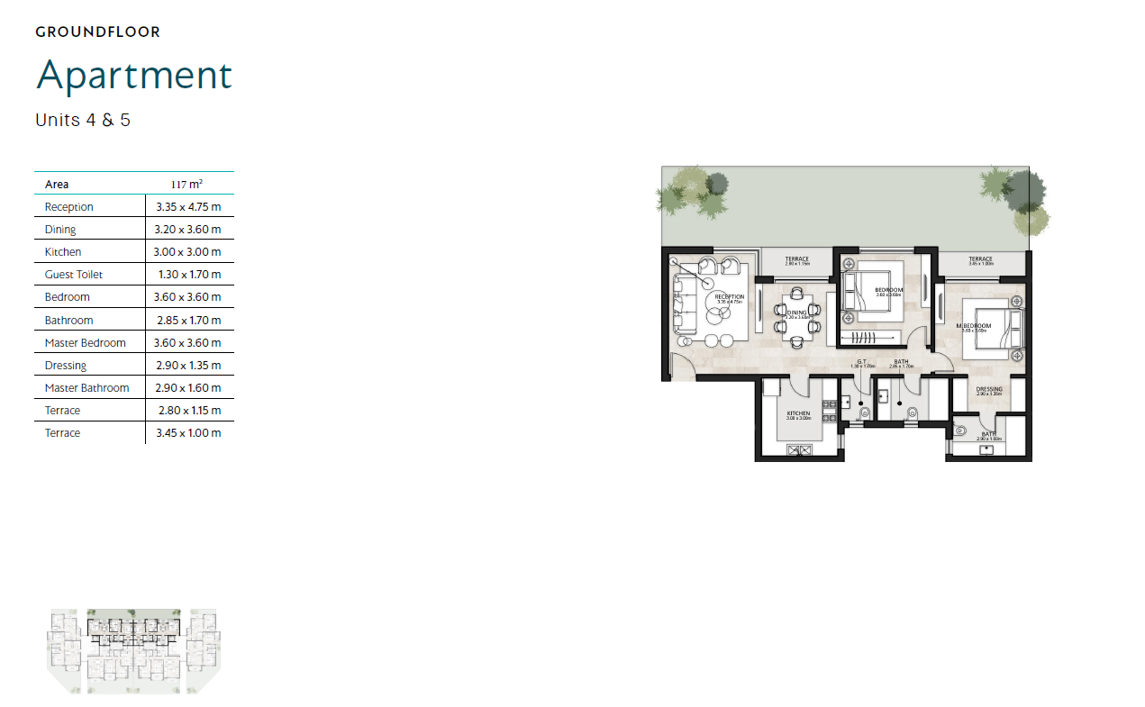 Floor Plan - Garden Lakes October Compound Hyde Park Developments