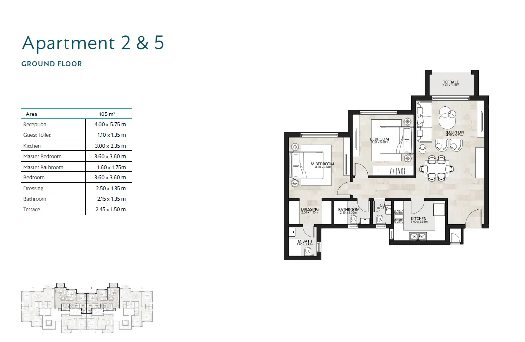 Apartment - كمبوند جاردن ليكس هايد بارك أكتوبر - Garden Lakes October Compound