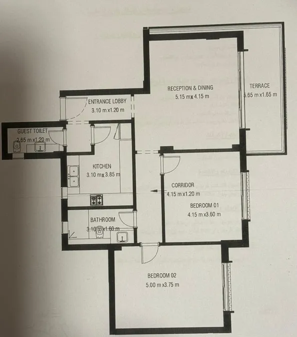 Apartment - كمبوند جاردن ليكس هايد بارك أكتوبر - Garden Lakes October Compound
