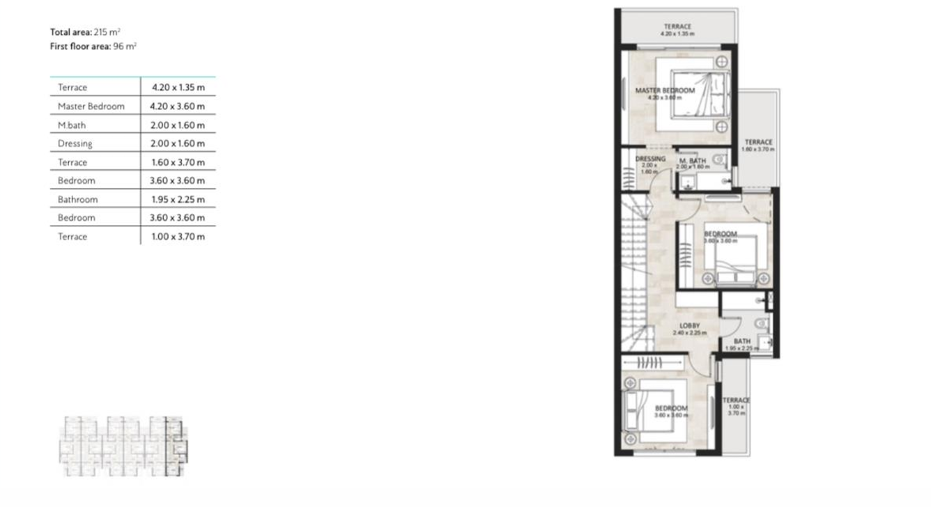 Floor Plan - Garden Lakes October Compound Hyde Park Developments