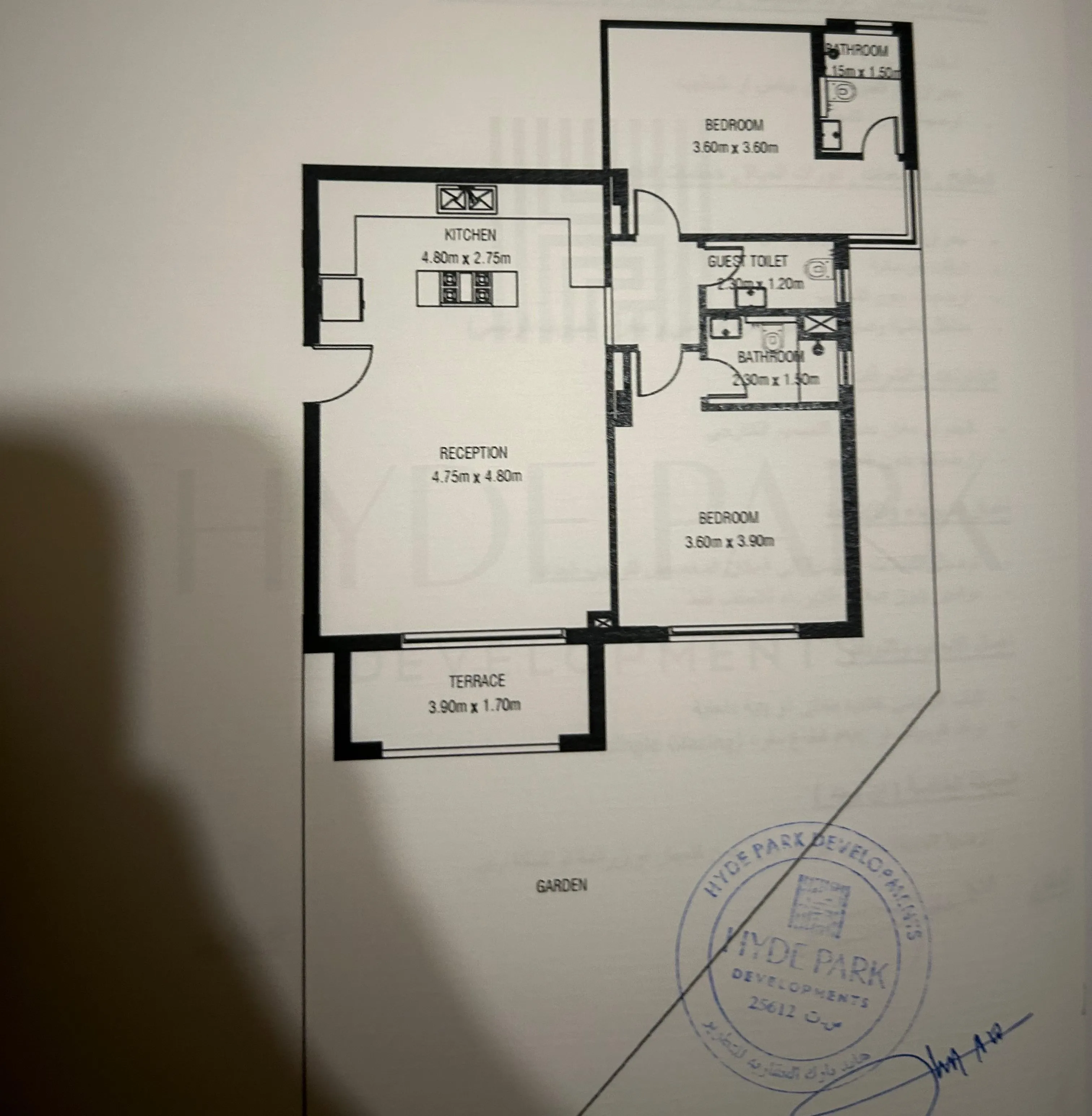 Apartment - كمبوند جاردن ليكس هايد بارك أكتوبر - Garden Lakes October Compound