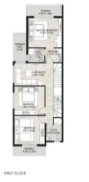 Twinhouse - كمبوند جاردن ليكس هايد بارك أكتوبر - Garden Lakes October Compound