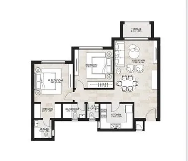 Apartment - كمبوند جاردن ليكس هايد بارك أكتوبر - Garden Lakes October Compound