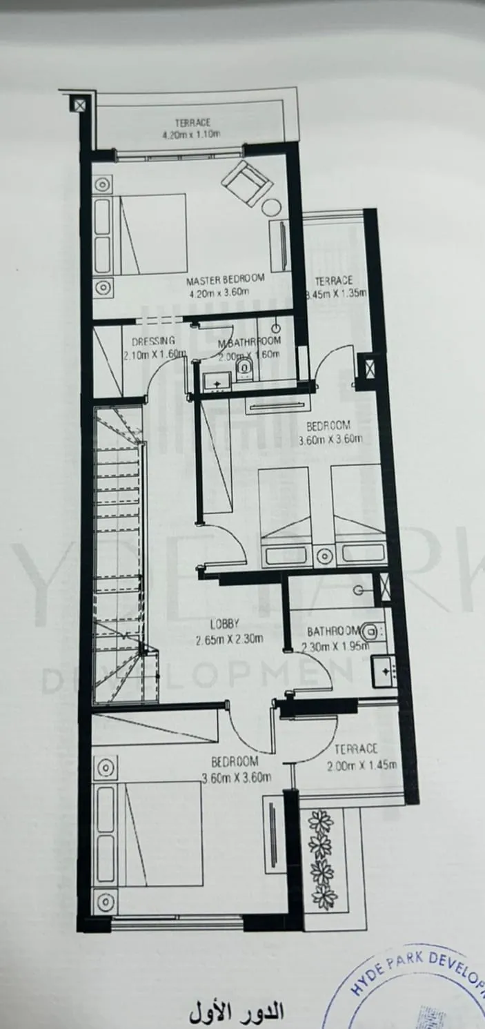Townhouse - كمبوند جاردن ليكس هايد بارك أكتوبر - Garden Lakes October Compound