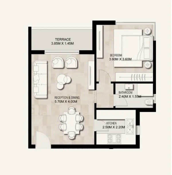 Apartment - كمبوند جاردن ليكس هايد بارك أكتوبر - Garden Lakes October Compound