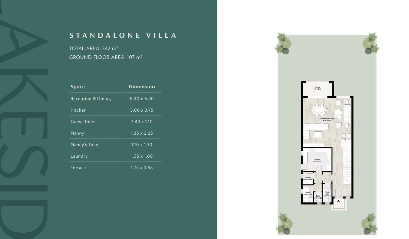 Villa - كمبوند جاردن ليكس هايد بارك أكتوبر - Garden Lakes October Compound