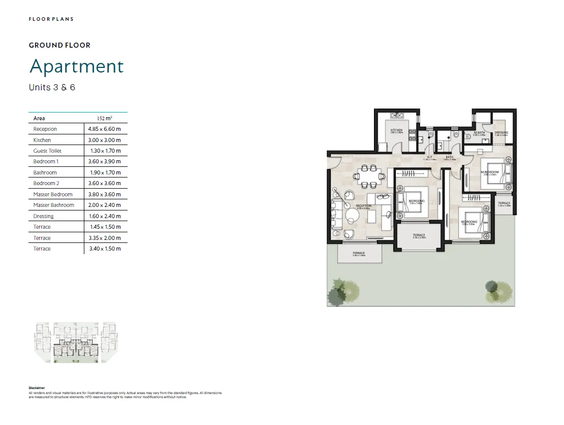 Apartment - كمبوند جاردن ليكس هايد بارك أكتوبر - Garden Lakes October Compound
